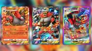 All Incineroar ex variants in the game (Image via The Pokemon Company)